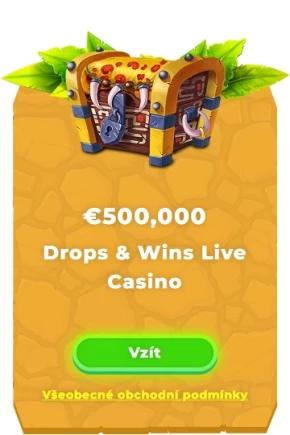 Drops and Wins v live kasinu