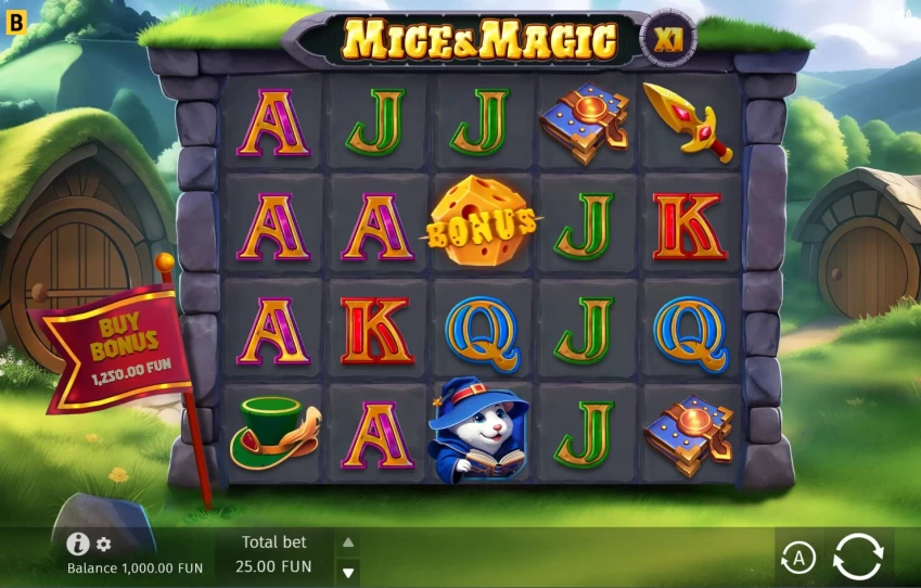 Mice Magic Nejlepší 5-válcové hrací automaty