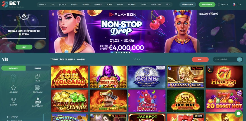 22bet casino