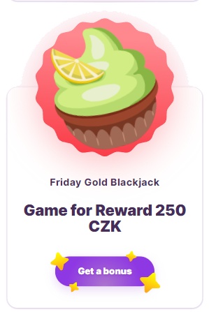 Páteční Gold Blackjack